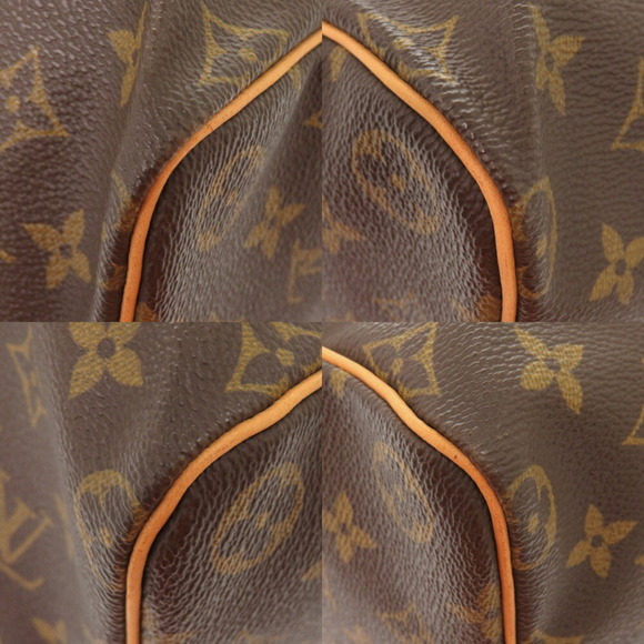 LOUIS VUITTON Brown Monogram Speedy 40 Boston Bag - Picture 5 of 11
